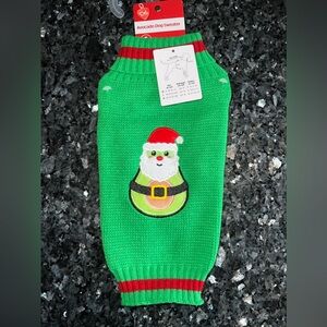 Christmas avocado 🥑 small sweater